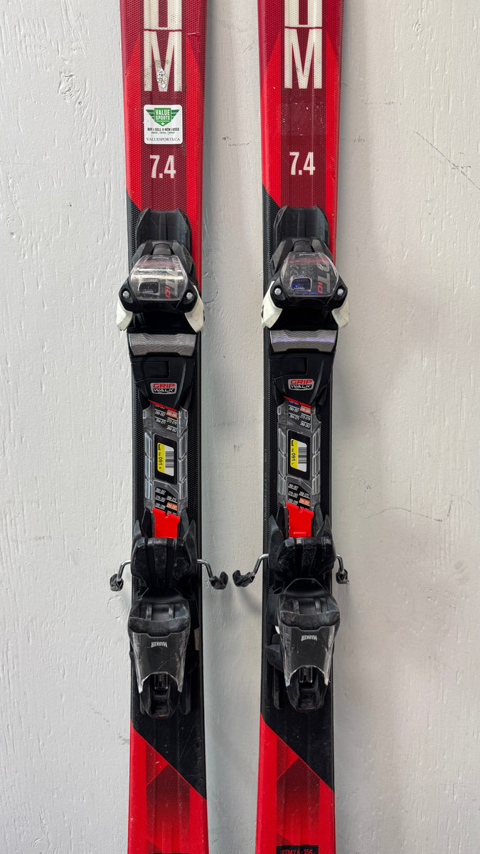 VOLKL RTM 7.4 SKIS + MARKER MOTION 10 BINDINGS - USED SKIS – Value