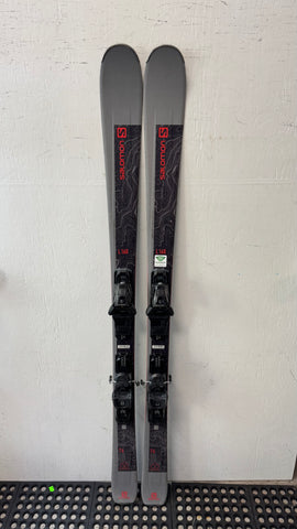 SALOMON DISTANCE 76 SKIS + SALOMON M10 BINDINGS - USED SKIS