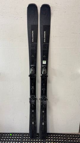 SALOMON DISTANCE 80 SKIS + SALOMON M11 BINDINGS - USED SKIS