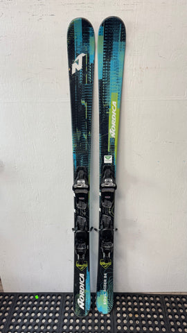 NORDICA SOUL RIDER 84 SKIS + MARKER TCX BINDINGS - USED SKIS
