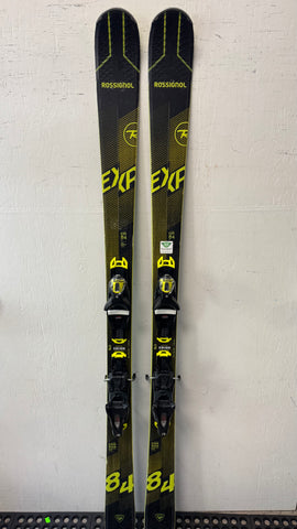 ROSSIGNOL EXP 84 SKIS + LOOK SPX 12 BINDINGS - USED SKIS