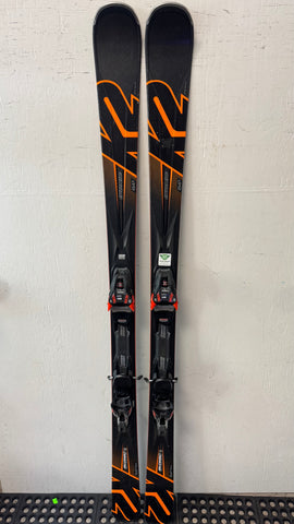 K2 IKONIC 84TI SKIS + MARKER MXCELL BINDINGS - USED SKIS