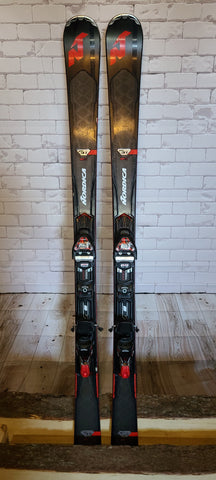 2018 NORDICA GT 80 TI SKIS + MARKER TPX 12 BINDINGS - USED SKIS
