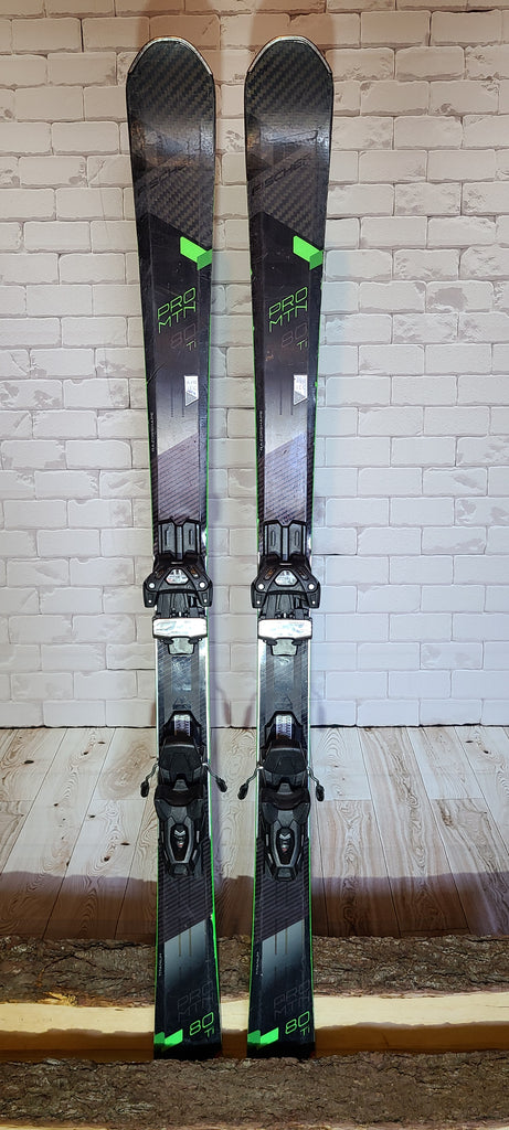 2019 FISCHER PRO MTN 80 TI SKIS + ATTACK 11 BINDINGS - USED SKIS