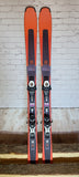 2018 SALOMON XDR 78 STR SKIS + LITHIUM 10 BINDINGS - USED SKIS