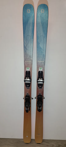 2019 BLIZZARD SHEEVA 9 SKIS + MARKER SQUIRE BINDINGS - USED SKIS