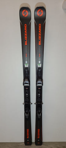 2019 BLIZZARD QUATTRO 8.0 CA SKIS + MARKER TPX 12 BINDINGS - USED SKIS
