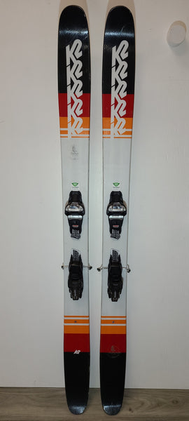 2019 K2 CATAMARAN SKIS + MARKER GRIFFON BINDINGS - USED SKIS